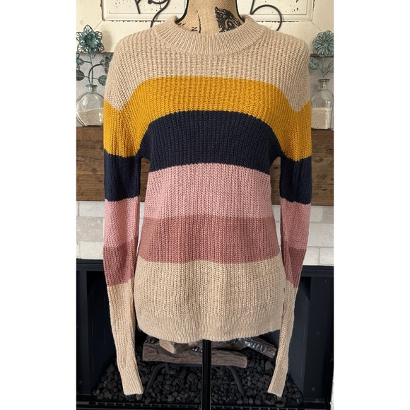 Roxy Striped Knit Sweater - Picture 2 of 6